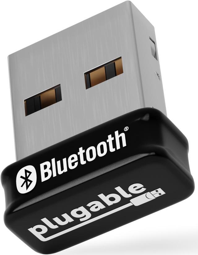 Alt view image 14 of 14 - Plugable USB to Bluetooth 5.0 Adapter for Windows, Backward Compatible, Add 7 Devices: Headphones, Speakers, Keyboard, Mouse, Printer and More (Bluetooth Certified)