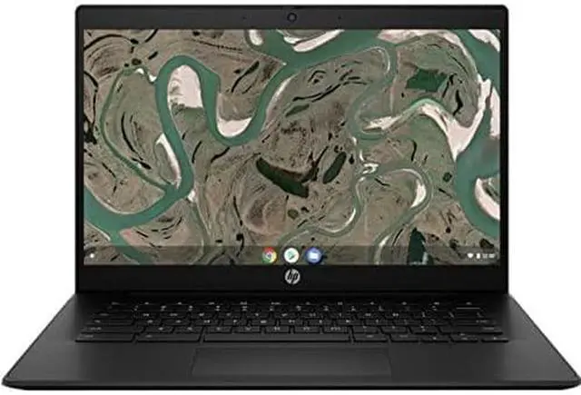 Alt view image 12 of 13 - HP Chromebook 14 G7 14" Chromebook - HD - 1366 x 768 - Intel Celeron N4500 Dual-core (2 Core) - 4 GB RAM - 32 GB Flash Memory - Intel Chip - Chrome OS - Intel UHD Graphics - 12.50 Hour Battery Ru