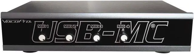 Main image of VOCOPRO 4 MICROPHONE ANALOG TO DIGI/USB
