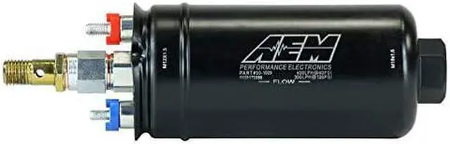 Alt view image 10 of 10 - AEM ELECTRON 501009 400Lph Inline High Flow Fuel Pump.