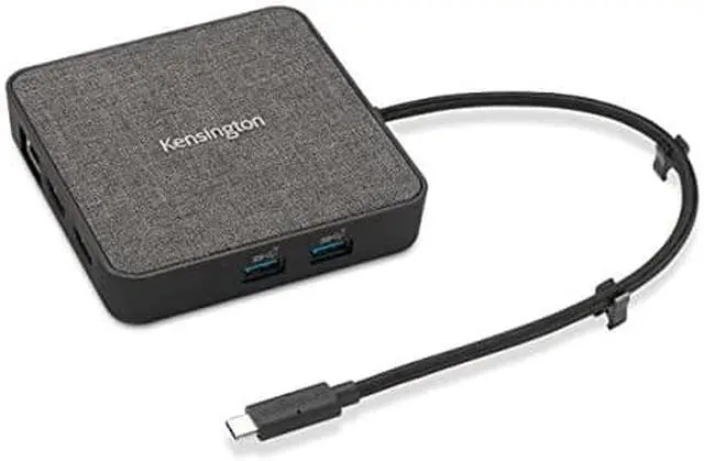 Alt view image 2 of 11 - Kensington MD120U4 USB4 Docking Station 100W Pass Through Charging K32850WW