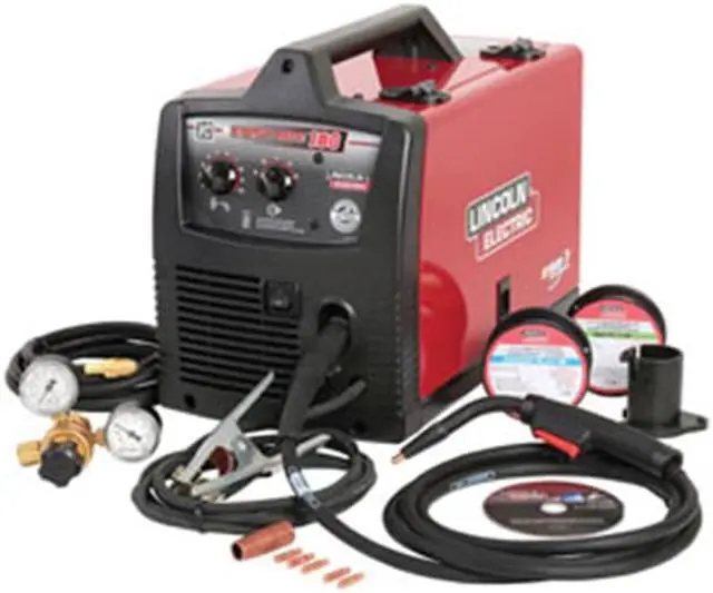 Alt view image 14 of 15 - LINCOLN ELECTRIC K2698-1 MIG Welder, Easy MIG 180, 1, 208/240V AC, 30 to 180A