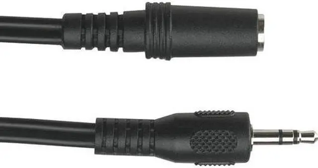 Alt view image 4 of 8 - STEREO AUDIO CABLE - 3.5-MM, MALE/FEMALE, 10-FT. (3.0-M)