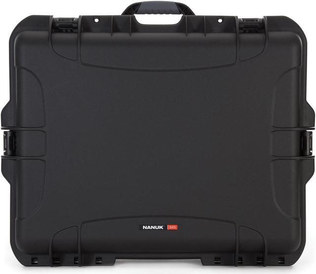 Alt view image 12 of 13 - Nanuk Large Series 945 Lightweight NK-7 Resin Waterproof Case with Foam, Black