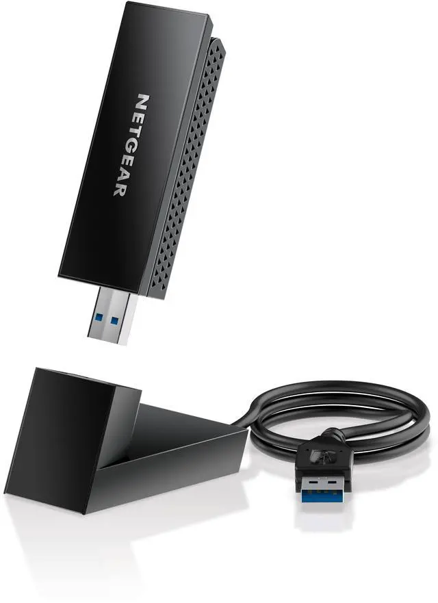 Alt view image 2 of 2 - Netgear Nighthawk AXE3000 WiFi 6E USB 3.0 Adapter IEEE 802.11ax Tri Band Wi-Fi Adapter