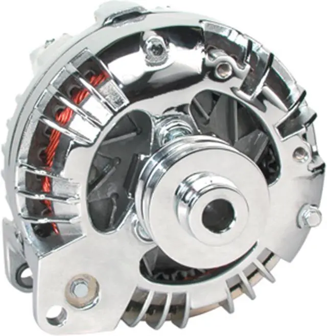 Alt view image 3 of 3 - Powermaster 175191 Single Groove Pulley Alternator