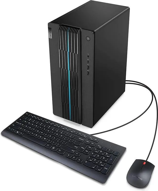 Alt view image 5 of 12 - Lenovo IdeaCentre Gaming 5i - 2022 - Gaming Desktop - NVIDIA GeForce RTX 3050 - Intel i5 12400-8GB RAM - 1TB HDD + 512GB SSD - Win 11 - Black - Mouse & Keyboard - Free 3-Month Xbox GamePass