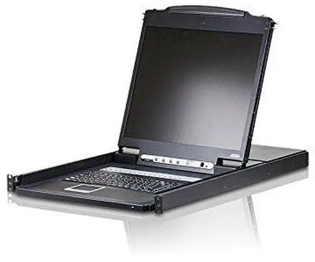 Alt view image 7 of 7 - Aten 16 Port 19" LCD Ingegrated USB CL1316N