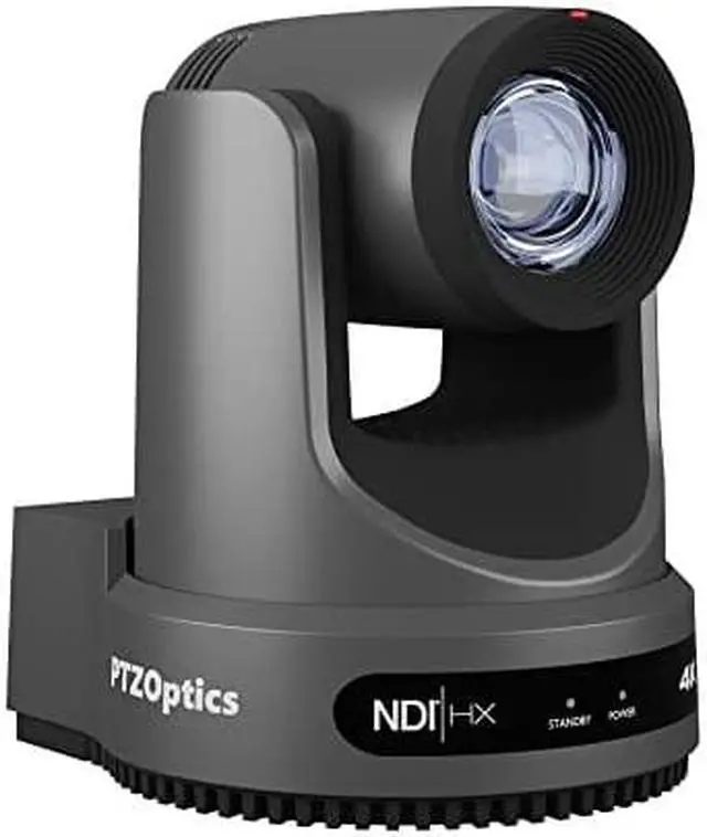 Alt view image 5 of 12 - PTZOptics Move 4K 20X Camera (White)