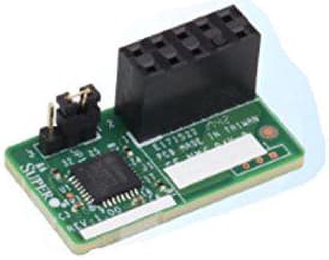Alt view image 5 of 8 - supermicro aom-tpm-9670h-s (horizontal) tpm