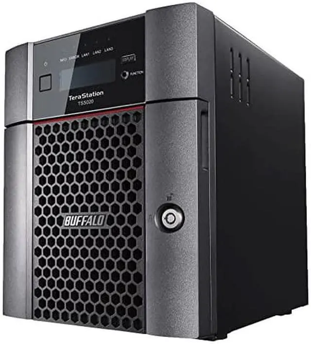 Alt view image 6 of 8 - BUFFALO TeraStation TS5420DN2402 2-Bay NAS 24TB (2x12TB) with NAS-Grade Hard Drives Included Desktop Network Attached Storage