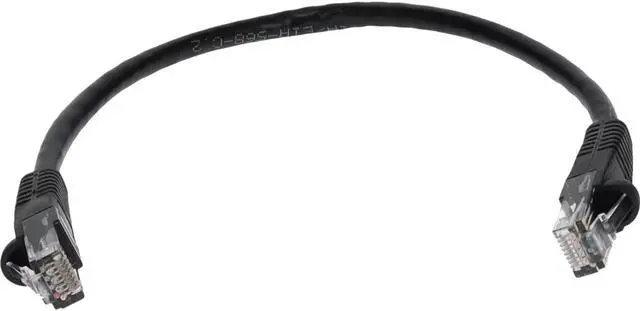 Alt view image 8 of 11 - AddOn 7ft RJ-45 (Male) to RJ-45 (Male) Straight Black Cat6 UTP PVC Copper Patch Cable - 6.99 ft Category 6 Network Cable for Network Device - First End: 1 x RJ-45 Male Network - Second End: 1 x RJ-45