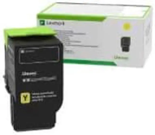 Alt view image 7 of 9 - Lexmark - 78C1UYE - Lexmark Unison Original Toner Cartridge - Yellow - Laser - Ultra High Yield - 7000 Pages