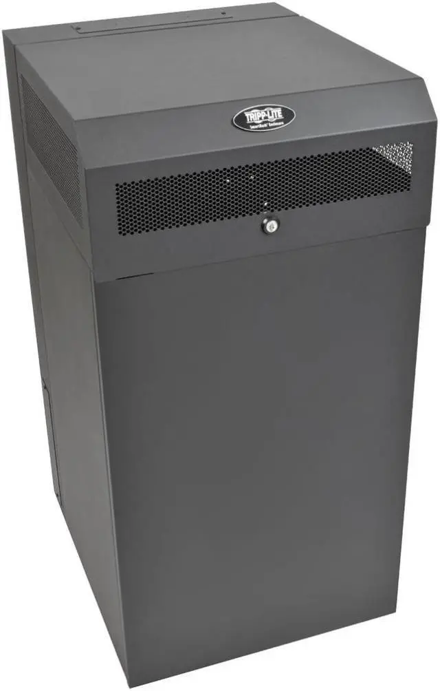 Alt view image 13 of 14 - TRIPP LITE SRWF16U38 16U WALLMOUNT LOW PROFILE VERTICAL RACK ENCLOSURE SERVER CABINET
