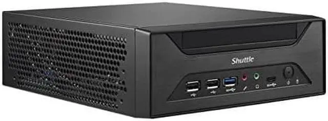 Alt view image 7 of 8 - Shuttle XPC slim XH610 Barebone System - Mini PC - Socket LGA-1700 - 1 x Processor Support - Intel H610 Express Chip - 64 GB DDR4 SDRAM DDR4-3200/PC4-25600 Maximum RAM Support - 2 Total Memory Slots -