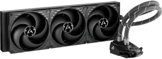Alt view image 14 of 17 - Arctic Liquid Freezer II 420 - Multi Compatible All-in-One CPU AIO Water Cooler, Compatible with Intel & AMD, Efficient PWM Controlled Pump, Fan Speed: 200-1700 RPM (Controlled via PWM) - ACFRE00092A