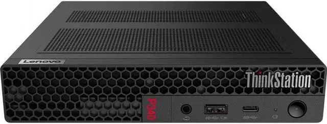 Alt view image 3 of 19 - Lenovo ThinkStation P340 30DFS0UY00 Workstation - 1 x Intel Core i7 Octa-core (8 Core) i7-10700T 10th Gen 2 GHz - 16 GB DDR4 SDRAM RAM - 512 GB SSD - Tiny
