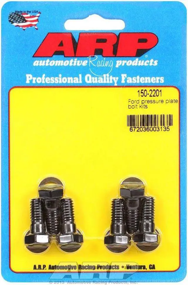 Alt view image 2 of 3 - ARP - 150-2201 High Performance Series Clutch Cover/Pressure Plate Bolt Kit , Black