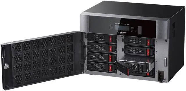 Alt view image 2 of 7 - BUFFALO TeraStation TS5820DN4804 8-Bay NAS 48TB (4x12TB) with NAS-Grade Hard Drives Included Desktop Network Attached Storage