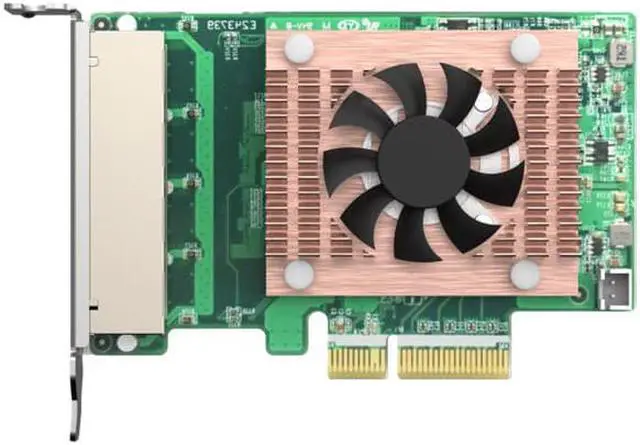 Alt view image 4 of 11 - QNAP QXG-2G4T-I225 Quad-Port 2.5 GbE Network Expansion Card