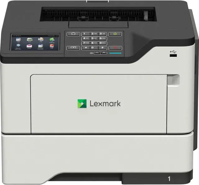 Alt view image 14 of 18 - Lexmark MS620 MS622de Laser Printer - Monochrome - 1200 x 1200 dpi Print - Plain Paper Print - Desktop - TAA Compliant