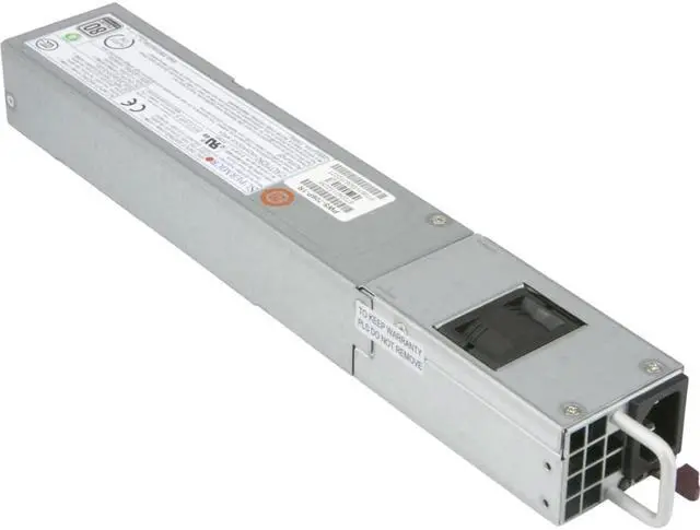 Alt view image 3 of 5 - supermicro power supply 1u 700/750w single output platinum 54.5mm retail pws-706p-1r
