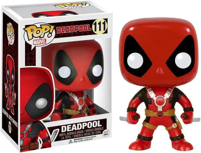 Alt view image 9 of 11 - Deadpool Funko POP Vinyl Figure: Deadpool with Two Swords