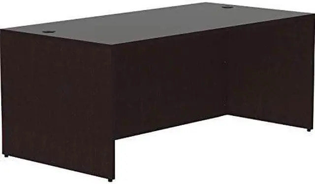 Alt view image 2 of 2 - Lorell Essentials Desk Shell 48 x 30 x 29.5 Espresso