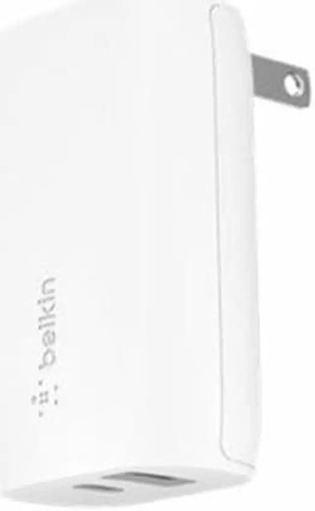 Alt view image 2 of 2 - Belkin Dual Wall Charger with PPS 37W WCB007DQWH