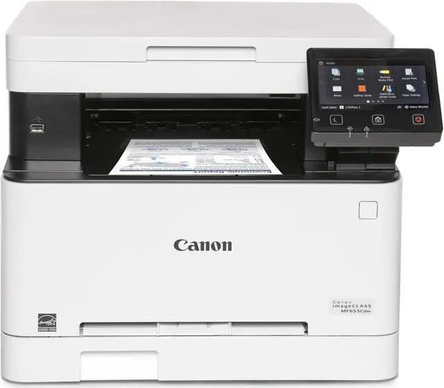 Alt view image 10 of 17 - Canon imageCLASS MF653Cdw Wireless Laser Multifunction Printer Color 5158C007