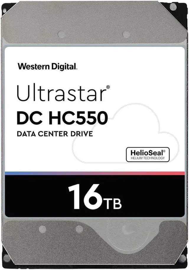 Alt view image 9 of 11 - WD Ultrastar DC HC550 16TB 7200RPM SAS 12Gb/s 3.5" HDD (WUH721816AL5204)
