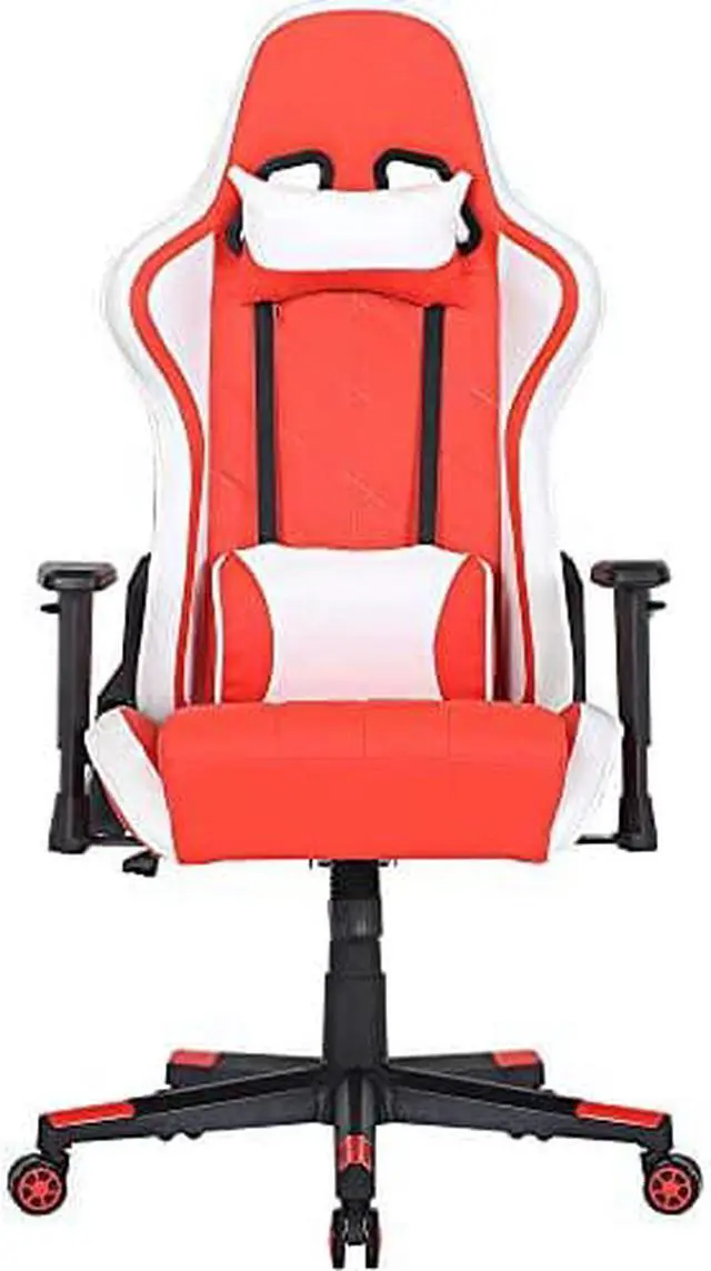 Alt view image 2 of 2 - Hanover Commando Gas Lift 2-Tone Gaming Chair, Faux Leather, Cushions