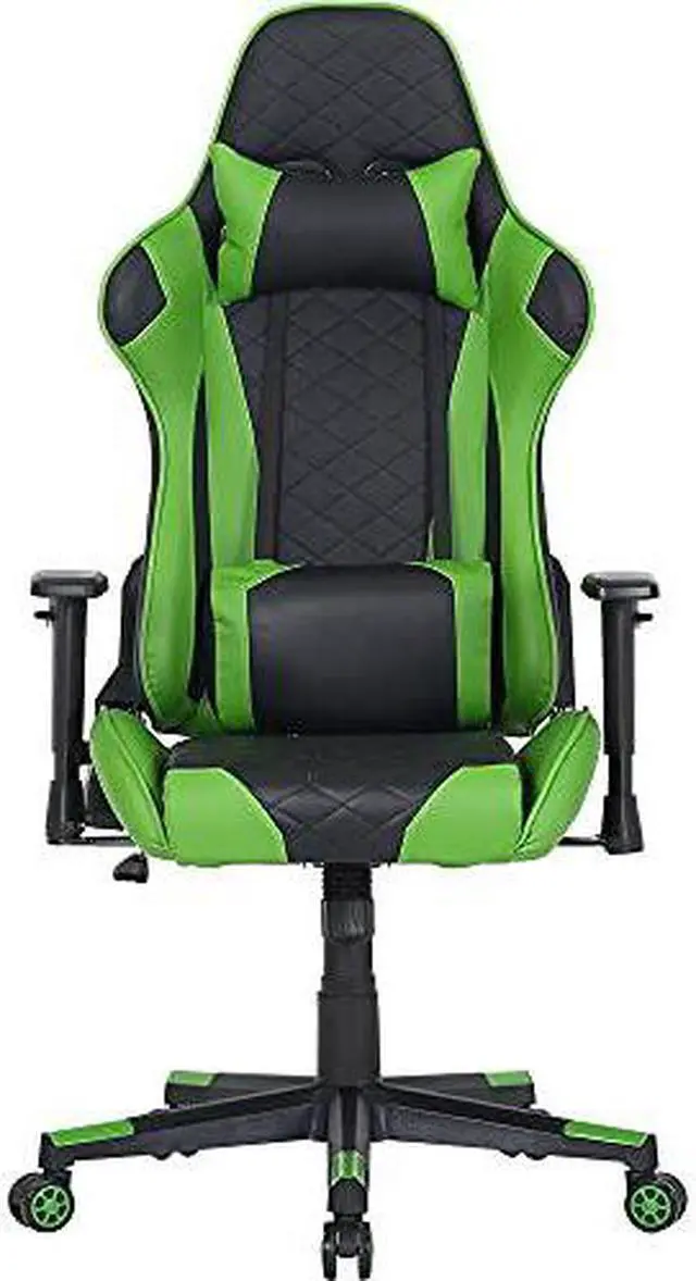Alt view image 2 of 2 - Hanover Commando Gas Lift 2-Tone Gaming Chair, Faux Leather, Cushions