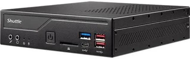 Alt view image 10 of 16 - Shuttle XPC slim DH670 Barebone System - Slim PC - Socket LGA-1700 - 1 x Processor Support - Intel H670 Chip - 64 GB DDR4 SDRAM DDR4-3200/PC4-25600 Maximum RAM Support - 2 Total Memory Slots - Serial