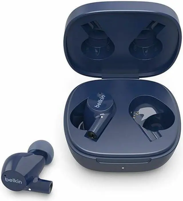 Alt view image 11 of 20 - New Belkin Auc004Btbl Soundform Rise True Wireless Earbuds