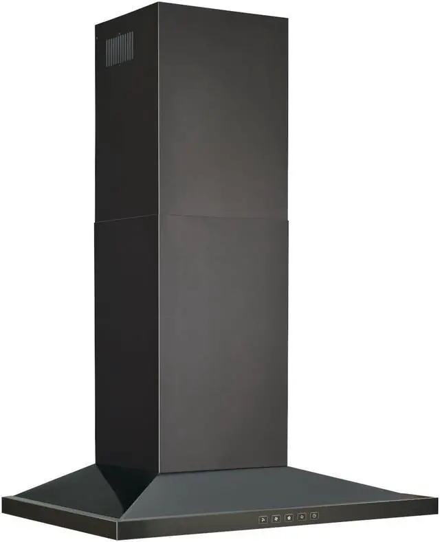 Alt view image 2 of 2 - Broan 30" Classic Pyramid Chimney Hood, 450 CFM, LED, LOW PROFILE