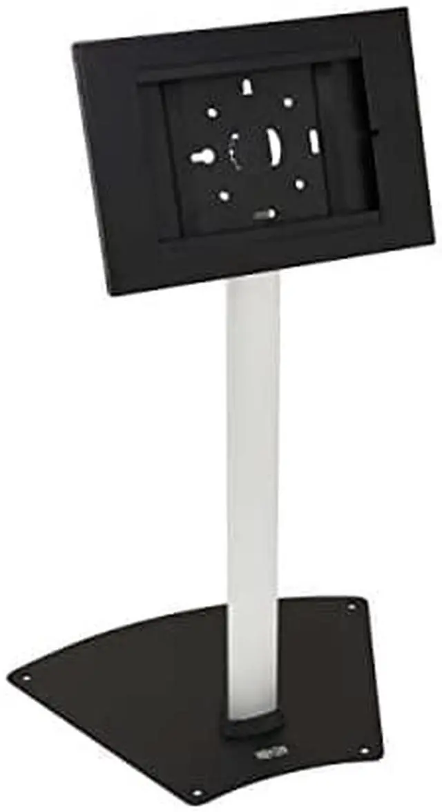 Alt view image 2 of 8 - Tripp Lite Secure Tablet Mount Floor Stand Adjustable Black/Silver DMTBS911