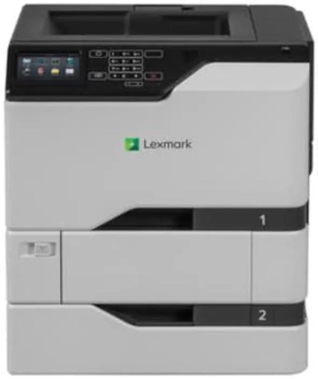 Alt view image 2 of 3 - Lexmark CS720dte Laser Printer - Color - 2400 x 600 dpi Print - Plain Paper Print - Desktop - TAA Compliant