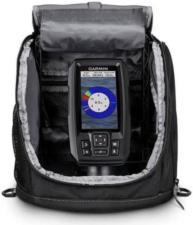 Alt view image 12 of 13 - GARMIN STRIKER PLUS 4 4 ICE FISHING BUNDLE