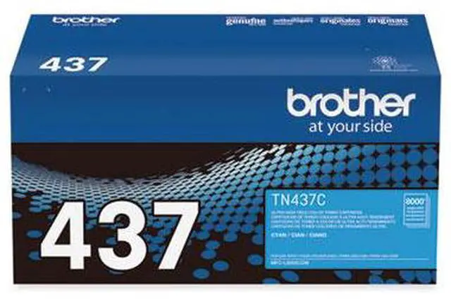 Alt view image 2 of 7 - Brother TN437C Ultra High-Yield Toner 8000 Page-Yield Cyan