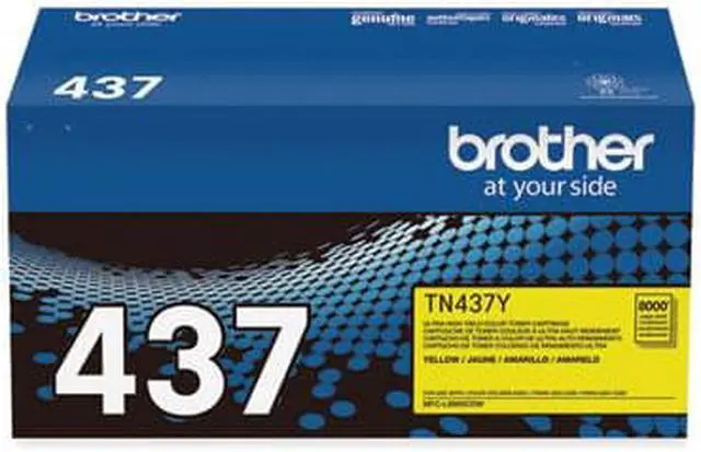 Alt view image 2 of 7 - Brother TN437Y Ultra High-Yield Toner 8000 Page-Yield Yellow