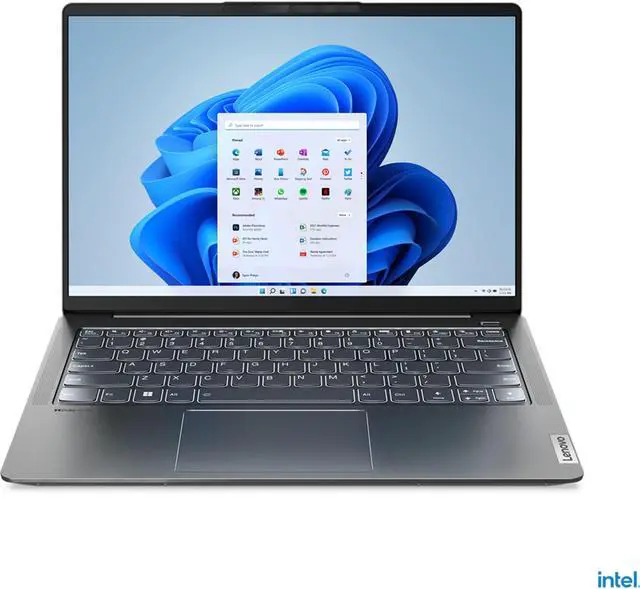 Alt view image 6 of 13 - Lenovo IdeaPad 5i Pro 14" 2.2K Touchscreen PC Laptop, Intel Core i5-1240P, 8GB RAM, 512GB SSD, Windows 11 Home, Storm Gray, 82SH0004US Notebook