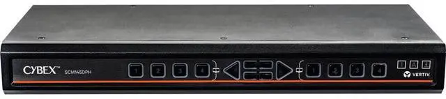 Main image of Vertiv Avocent Vertiv SwitchView Desktop KVM, 4 Port, Single Head Monitor, Vertiv SwitchView Desktop KVM, KVM Switchbox, 4 Port, Dual Head Monitor, Universal Connector, TAA Compliant (SCM145DPH-400)