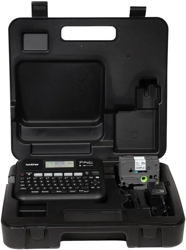 Alt view image 9 of 12 - Brother P-Touch Business Expert Connected Label Maker With 2 Rolls Sample Tapes