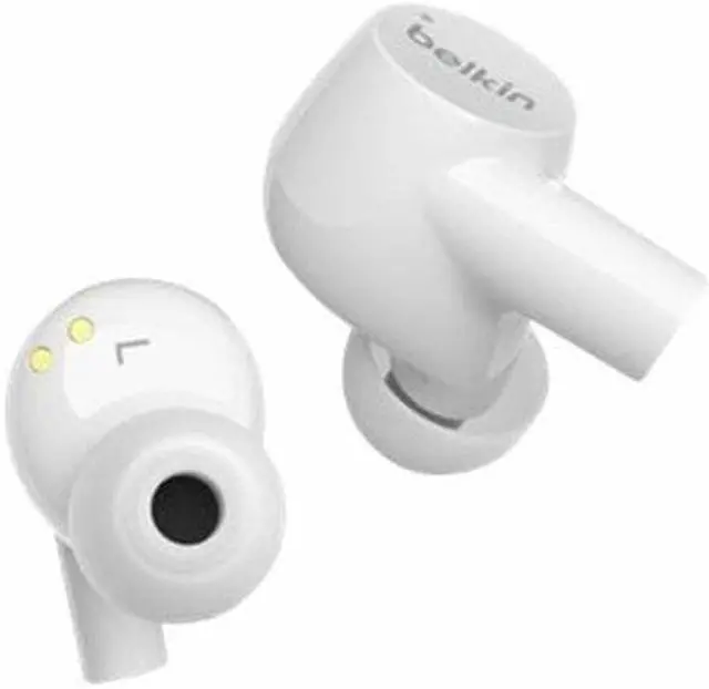 Alt view image 9 of 20 - New Belkin Auc004Btwh Soundform Rise True Wireless Earbuds