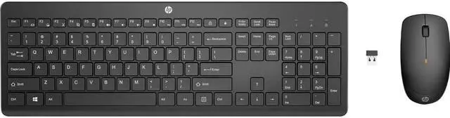 Alt view image 4 of 11 - HP 235 Wireless Keyboard & Mouse 1Y4D0UTABA