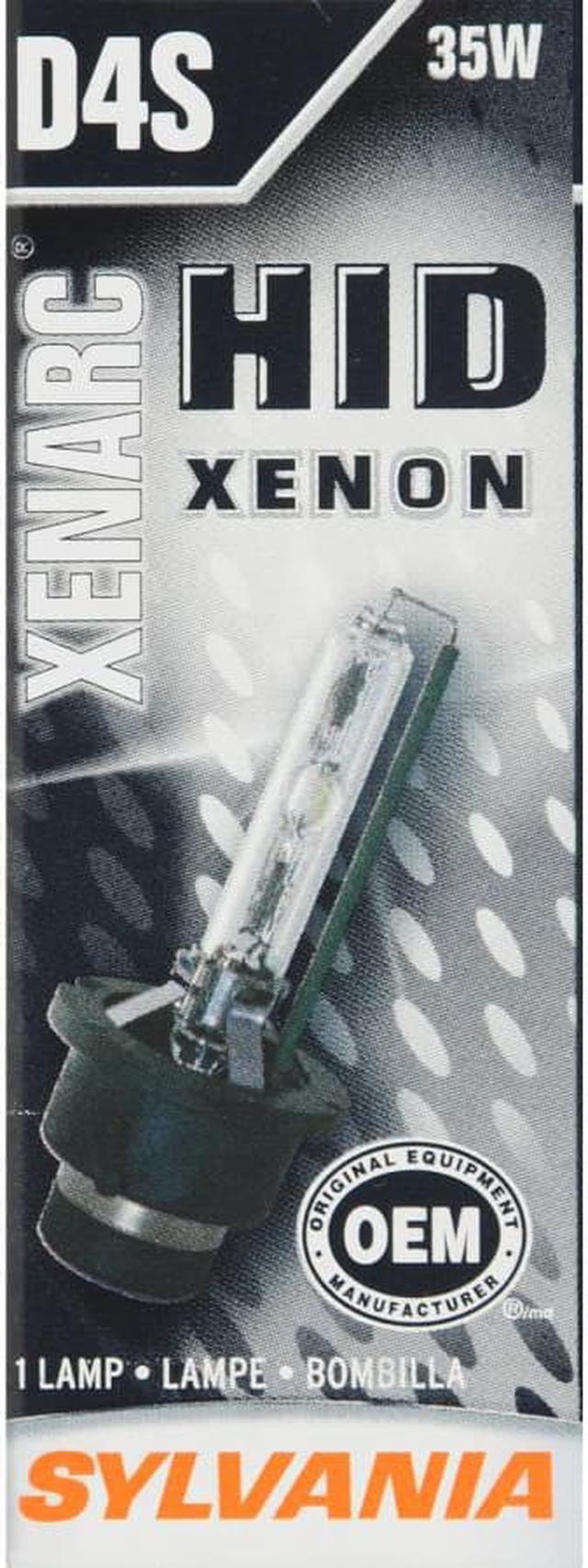 Alt view image 2 of 2 - SYLVANIA by LEDVANCE D4S Basic HID (High Intensity Discharge) Headlight Bulb - High Performance Bright, White, and Durable Lamp (Contains 1 Bulb), D4S.BX