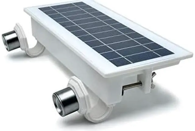 Alt view image 6 of 8 - STKR Concepts EZ Home Security Solar Gutter Spot Light