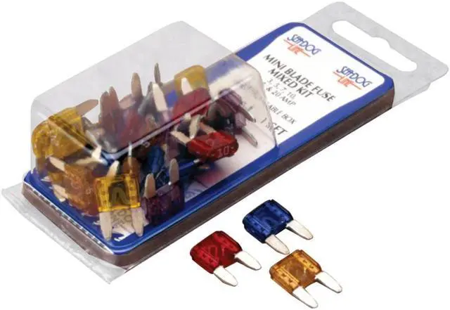 Alt view image 2 of 4 - Sea Dog 445090-1 ATM Mini Blade Style Mixed Fuse Kit