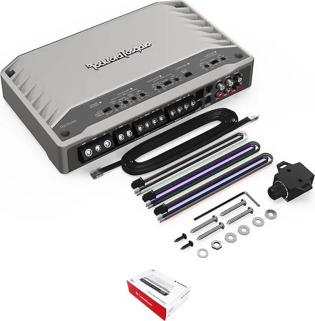 Alt view image 6 of 11 - Rockford Fosgate M2-750X5 Marine 750 Watt 5-Channel Element Ready Amplifier